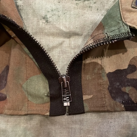 Vintage Furst of a kind NWT shrug camo top one size fits all handmade - Picture 9 of 11